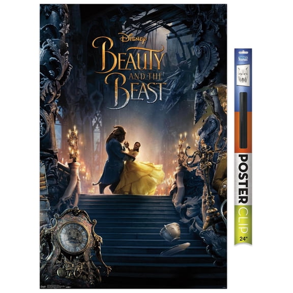 Disney Beauty And The Beast - Triptych 2 Wall Poster, 22.375" x 34"