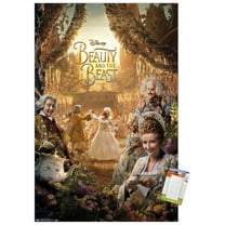 Disney Beauty And The Beast - Triptych 3 Wall Poster, 14.725" x 22.375"