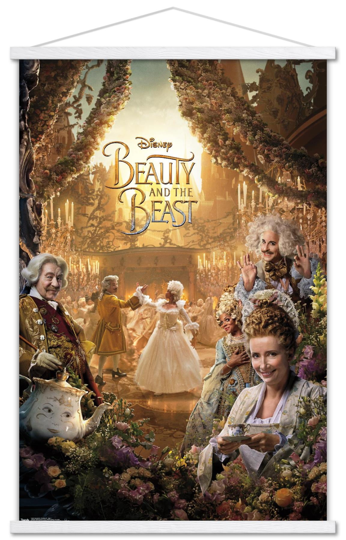 Disney's Beauty and the Beast ポスター　額付き Disney's Beauty and the Beast ポスター 額付き