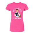 thumbnail image 1 of Disney Beauty & The Beast - Belle My Weekend Is Booked - Juniors Fitted Graphic T-Shirt, 1 of 5