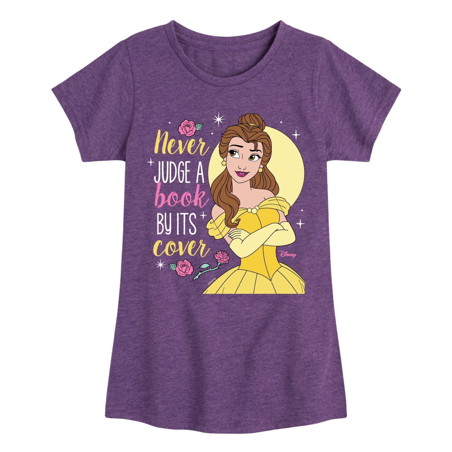 Disney Beauty & The Beast - Belle - Toddler & Youth Girls Short 