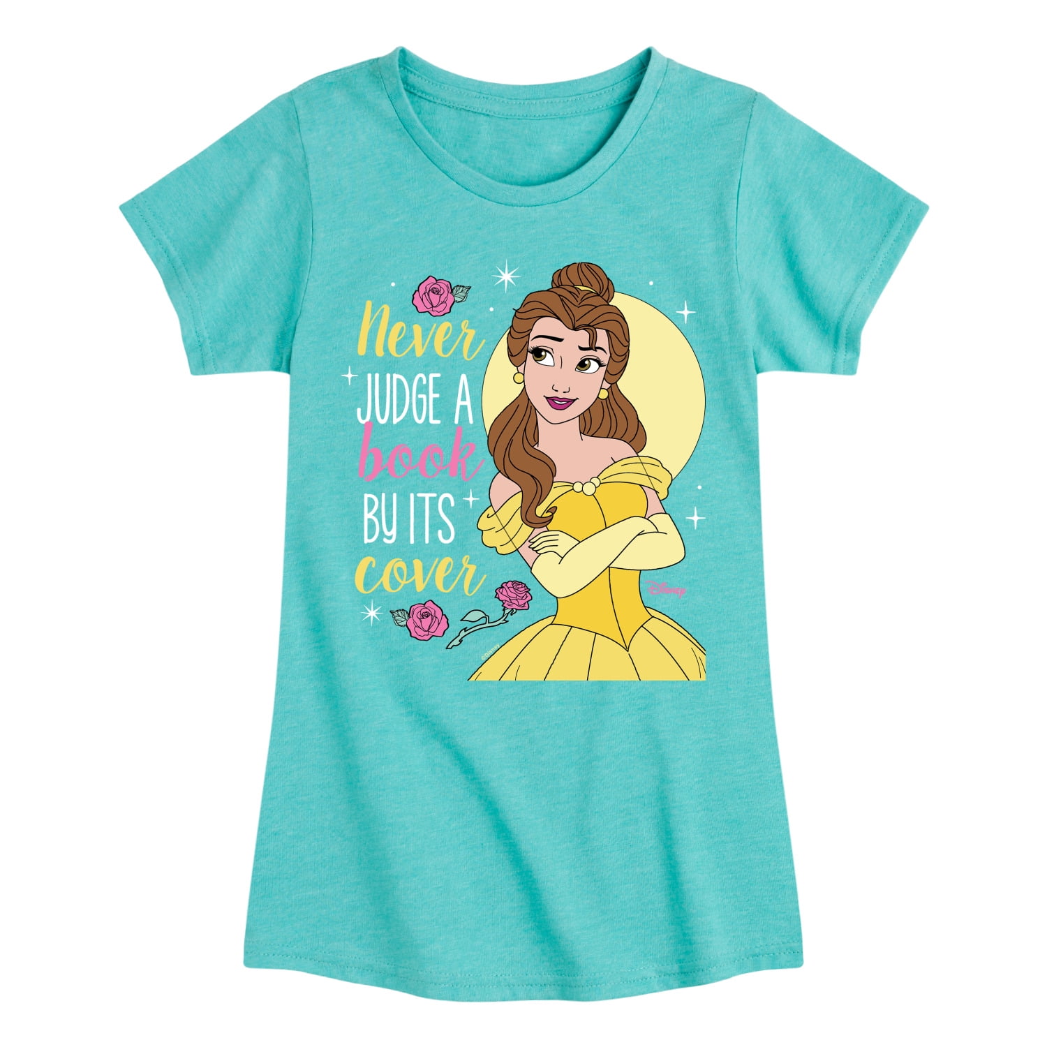 Disney Beauty & The Beast - Belle - Toddler & Youth Girls Short 
