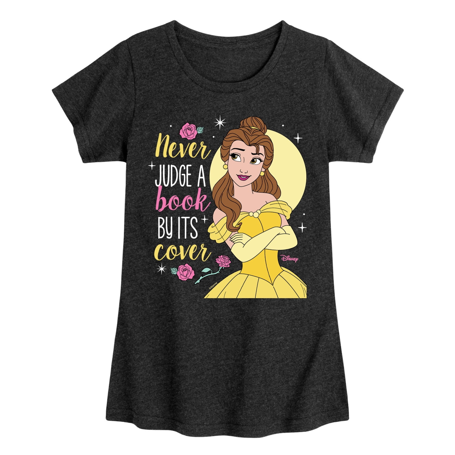 Disney Beauty & The Beast - Belle - Toddler & Youth Girls Short 