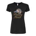 thumbnail image 1 of Disney Beauty & The Beast - Original Movie Logo - Juniors Fitted Graphic T-Shirt, 1 of 5