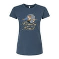 thumbnail image 1 of Disney Beauty & The Beast - Original Movie Logo - Juniors Fitted Graphic T-Shirt, 1 of 1
