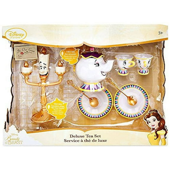 Disney Beauty and The Beast Singing Deluxe Tea Set