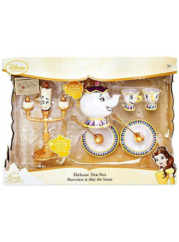 Disney Beauty and The Beast Singing Deluxe Tea Set