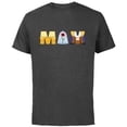 thumbnail image 1 of Disney Beauty and the Beast Belle Mother’s Day Birthday Mom - Short Sleeve Cotton T-Shirt for Adults - Customized-Charcoal, 1 of 5
