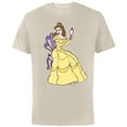 thumbnail image 1 of Disney Beauty and the Beast Belle T-Shirt - Short Sleeve Cotton T-Shirt for Adults - Customized-Putty, 1 of 5