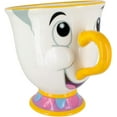 thumbnail image 1 of Disney Beauty and the Beast Chip Mug Tea Cup Ceramic Officially Licensed, 1 of 4