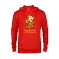 thumbnail image 1 of Disney Beauty and the Beast Cogsworth Stop Wasting My Time - Pullover Hoodie for Adults - Customized-Red Heather, 1 of 5