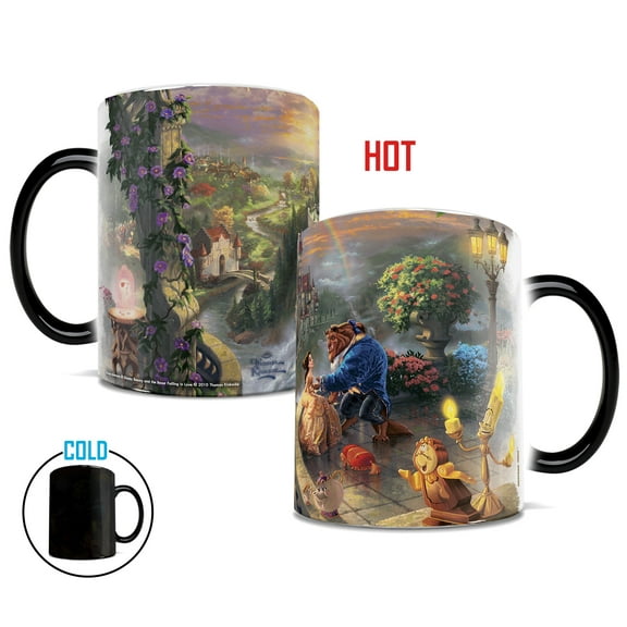 Disney (Beauty and the Beast Falling in Love) Morphing Mugs Heat-Sensitive Mug