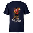 thumbnail image 1 of Disney Beauty and the Beast Gaston Biceps to Spare T-Shirt - Short Sleeve T-Shirt for Kids - Customized-Athletic Navy, 1 of 5