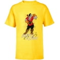 thumbnail image 1 of Disney Beauty and the Beast Gaston Biceps to Spare T-Shirt - Short Sleeve T-Shirt for Kids - Customized-Yellow, 1 of 5