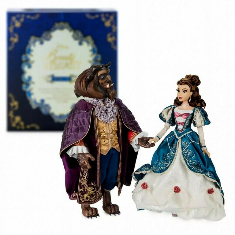 Disney Beauty and the Beast Limited Edition Doll Set 30th Anniversary