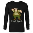 thumbnail image 1 of Disney Beauty and the Beast Maurice Dad Bod - Long Sleeve T-Shirt for Men - Customized-Black, 1 of 5