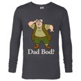 thumbnail image 1 of Disney Beauty and the Beast Maurice Dad Bod - Long Sleeve T-Shirt for Men - Customized-Charcoal Heather, 1 of 5