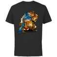 thumbnail image 1 of Disney Beauty and the Beast Men's T-Shirt - Short Sleeve Cotton T-Shirt for Adults - Customized-Black, 1 of 5