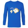 thumbnail image 1 of Disney Beauty and the Beast Mrs Potts and Chip Best Mom Ever - Long Sleeve T-Shirt for Men - Customized-Navy, 1 of 5
