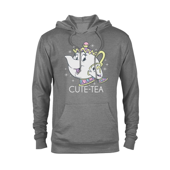 Disney Beauty and the Beast Mrs. Potts and Chip Mother's Day T-Shirt - Pullover Hoodie for Adults - Customized-Graphite Heather