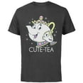 thumbnail image 1 of Disney Beauty and the Beast Mrs. Potts and Chip Mother's Day T-Shirt - Short Sleeve Cotton T-Shirt for Adults - Customized-Charcoal, 1 of 5