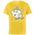 thumbnail image 1 of Disney Beauty and the Beast Mrs. Potts and Chip Mother's Day T-Shirt - Short Sleeve Cotton T-Shirt for Adults - Customized-Yellow, 1 of 5