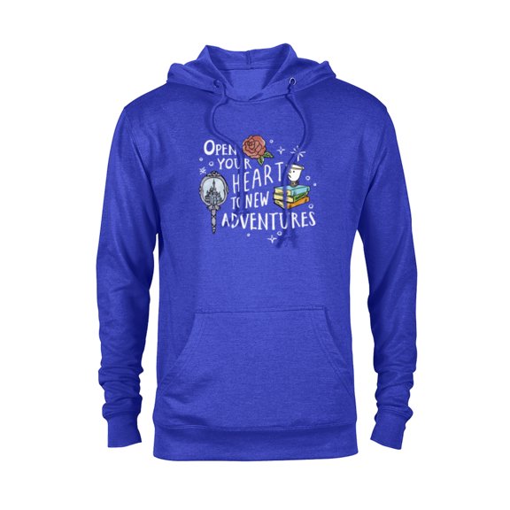 Disney Beauty and the Beast Quote - Pullover Hoodie for Adults – Customized-Royal Heather