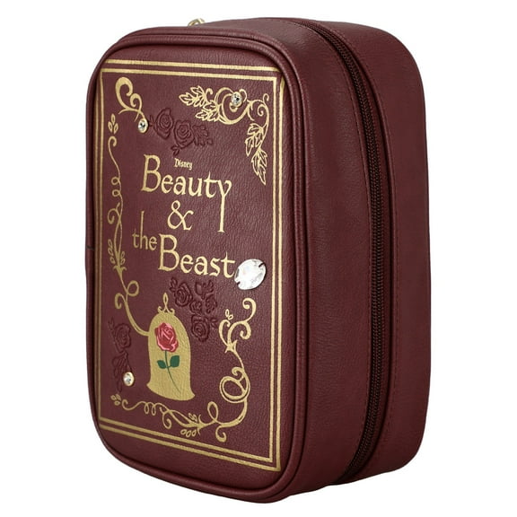 Disney Beauty and the Beast Rose Cosmetic Bag