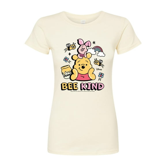 Disney - Bee Kind - Juniors Fitted Graphic T-Shirt