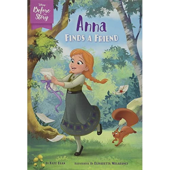 Pre-Owned Disney Before the Story: Disney Before the Story: Anna Finds a Friend (Paperback)
