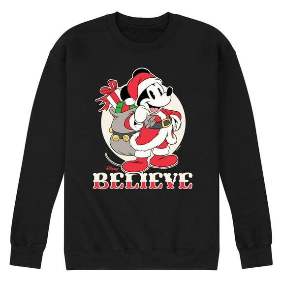 Disney - Believe - Men's Crew Fleece Sweatshirt Sweatshirt