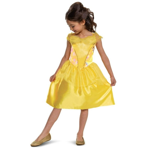Disguise Child Disney Beauty and the Beast Bell Basic Plus Costume 3T-4T Female