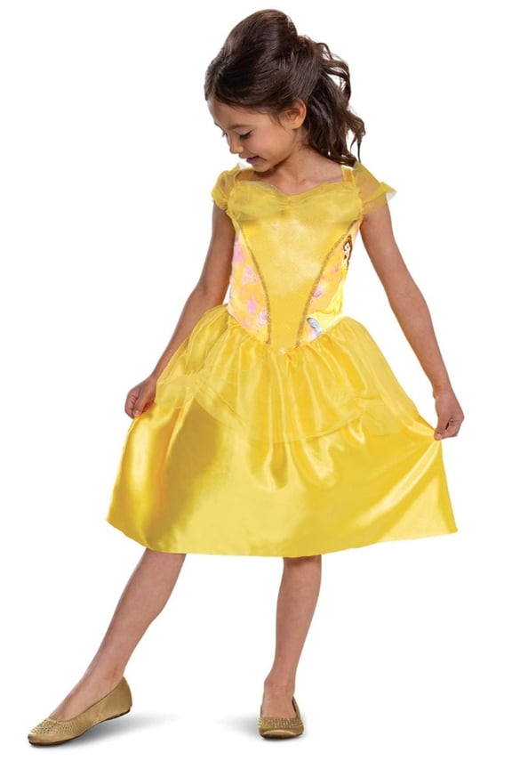 Child Disney Beauty and the Beast Bell Basic Plus Costume Medium Female