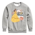 thumbnail image 1 of Disney - Belle Brainy And Brave - Toddler & Youth Crewneck Fleece Sweatshirt, 1 of 5