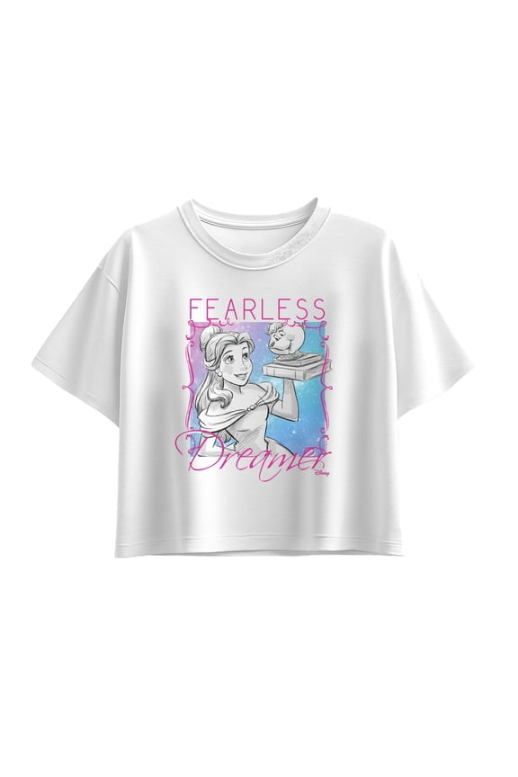 - Belle Fearless Dreamer - Youth Girls Boxy T-Shirt