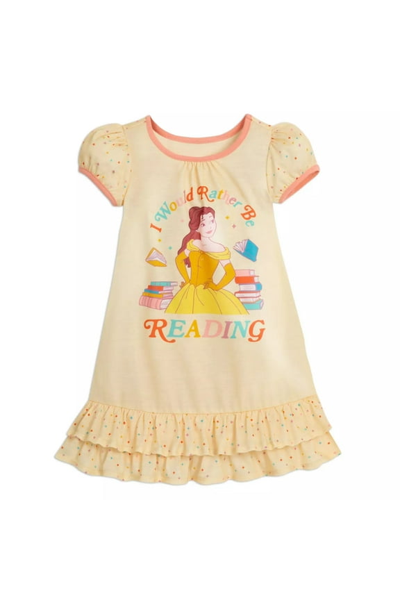 Belle Nightshirt for Girls  Beauty and the Beast Size 4