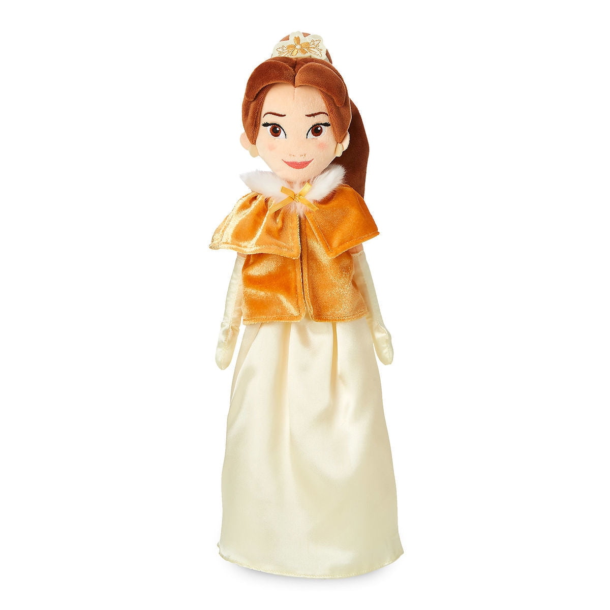 Disney Belle Plush Doll in Winter Cape Medium New with Tags