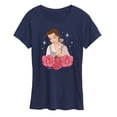 thumbnail image 1 of Disney - Belle Roses - Women's Short Sleeve Graphic T-Shirt, 1 of 4