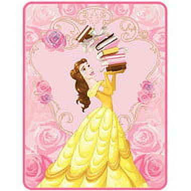 Disney Belle "Tale of Beauty" 46" x 60" Kids Throw, Walmart Exclusive