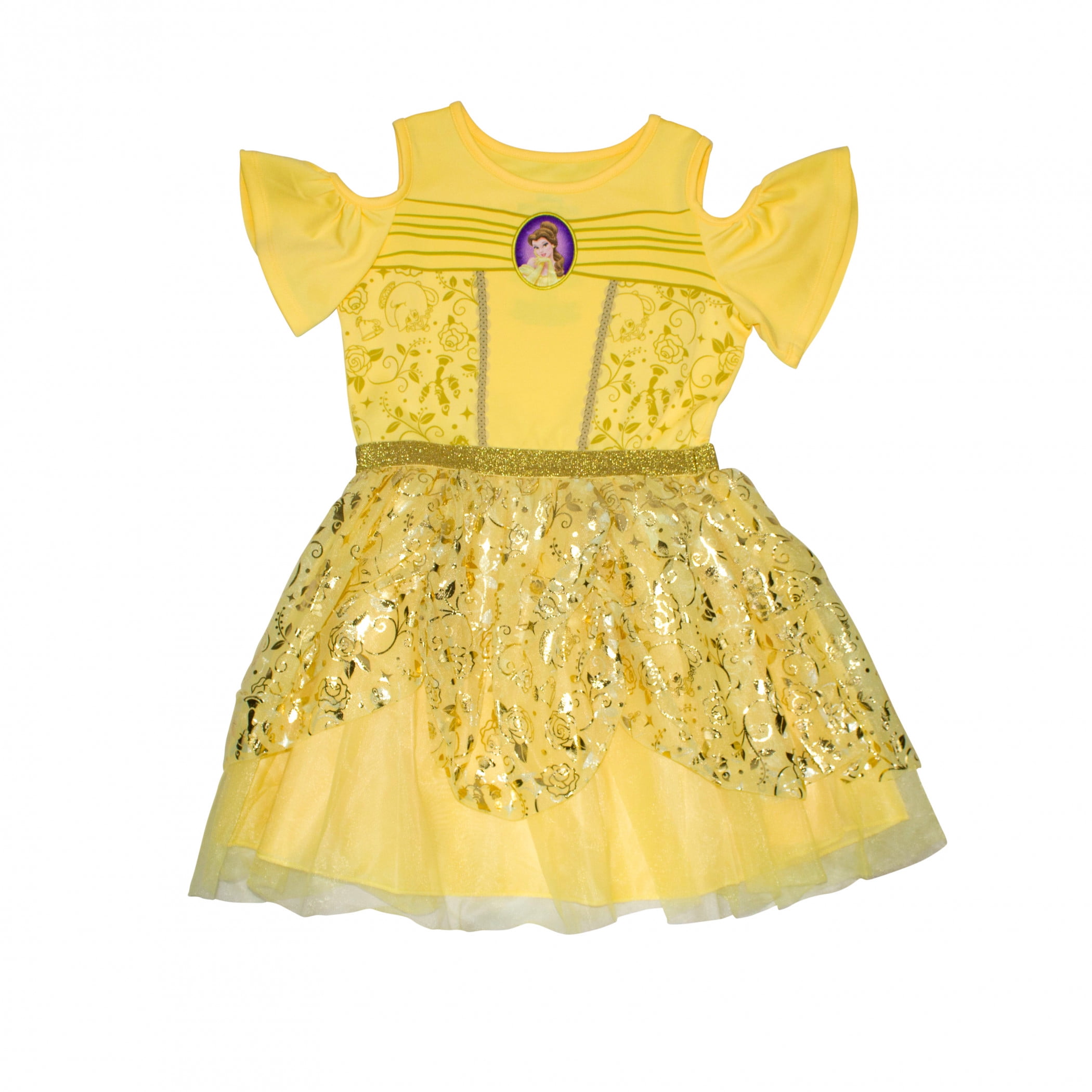 Disney - Brandclub - Disney Belle Toddler Girls Tutu Dress, 3T-4T