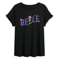 thumbnail image 1 of Disney - Belle Type - Women's Oversized T-Shirt, 1 of 4