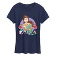 thumbnail image 1 of Disney - Belle - Women's Short Sleeve Graphic T-Shirt, 1 of 4