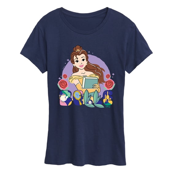 Disney - Belle - Women's Short Sleeve Graphic T-Shirt