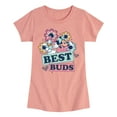 thumbnail image 1 of Disney - Best Buds Minnie Daisy - Toddler & Youth Girls Short Sleeve Graphic T-Shirt, 1 of 5