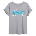 thumbnail image 1 of Disney - Best Friends - Juniors Oversized Graphic T-Shirt, 1 of 4