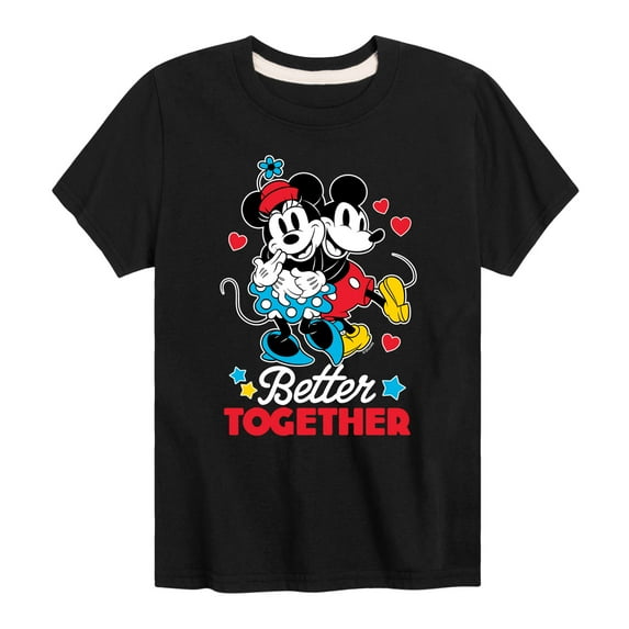 Disney - Better Together - Toddler & Youth Short Sleeve Graphic T-Shirt