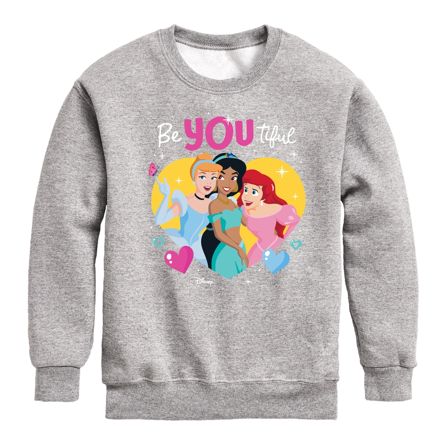 Disney - Beyoutiful Boys' Graphic Long Sleeve Fleece Sweatshirt ...