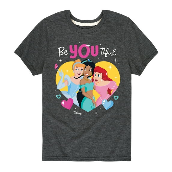 Disney - Beyoutiful - Toddler And Youth Short Sleeve Graphic T-Shirt
