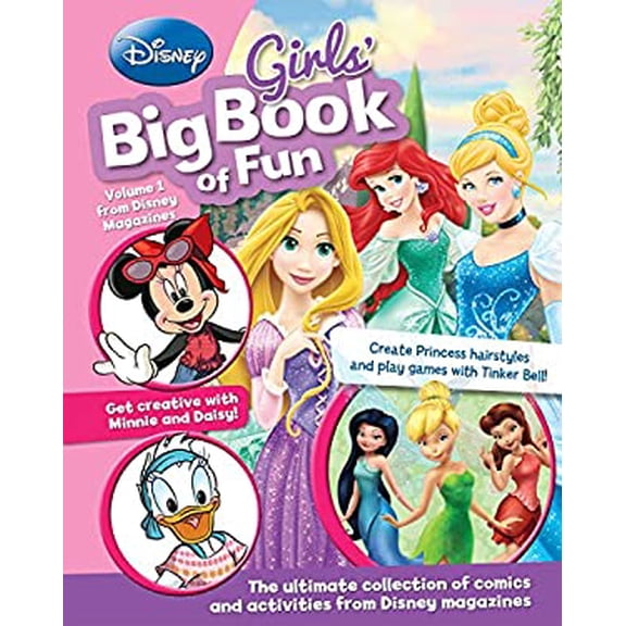 Pre-Owned Disney Girls' Big Book of Fun (Hardcover) 1472341503 9781472341501