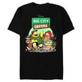 thumbnail image 1 of Disney Big City Greens Family Group - Short Sleeve Blended T-Shirt for Adults -Customized-Black, 1 of 5